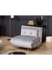Beliani Einzelsofa VESTFOLD in Grau/Gold - (W) 85 x (H) 45 x (L) 78 cm