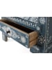 Giner y Colomer Handbemalter Kommode aus Mangoholz in Blue