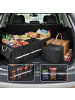 relaxdays Kofferraum Organizer in Schwarz - (B)90 x (H)30 x (T)40 cm