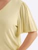 sheego Kurzarm-Shirt in vanille