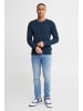 11 Project Strickpullover PREdwin in Blau