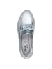 Jana Slipper in DENIM METALLIC