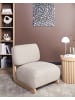 Beliani Sessel KOKKOLA in Beige/Braun - (W) 66 x (H) 71 x (L) 79 cm
