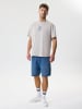 TWO SOON Jeansshorts in Medium Blue Denim