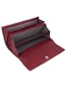 Esquire Viktoria Geldbörse RFID Leder 18,5 cm rot