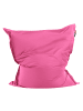 Beliani Sitzsackbezug FUZZY in Rosa - (W) 180 x (L) 140 cm