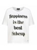monari Rundhals T-Shirt für Damen in offwhite