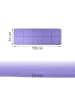 relaxdays Yogamatte in Lila - (B)61 x (H)0,6 x (T)183 cm