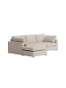 ebuy24 Chaiselongue-Sofa Lux Beige 296 x 182 cm