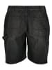 Urban Classics Jeans-Shorts in schwarz