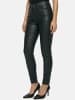 Tazzio Jeans Skinny Fit "F140" - Lederoptik - in Schwarz