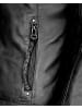 Maze Lederjacke Brightwater in schwarz