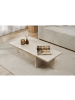 CALICOSY Couchtisch HARBOR in Travertin - (W) 120  x (H) 30  x (L) 45  cm