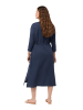 Ulla Popken Midikleid in tintenblau