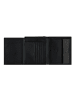 mano Don Antonio Geldbörse RFID Schutz Leder 10 cm schwarz