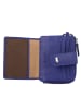 Braun Büffel Joy Kreditkartenetui RFID Schutz Leder 11 cm in indigo violet