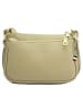Florence Florence Umhängetasche Leder taupe, beige ca. 24cm
