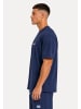 SMILODOX Oversized T-Shirt Varendo in Dunkelblau