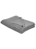 Beliani Tagesdecke ILEN in Grau - (W) 150 x (H) 1 x (L) 200 cm