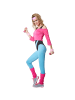 tectake Tänzerin/Trainerin, in bunt, Aerobic-Outfit im Stil der 80er Jahre