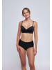 SNOCKS High Waist Hipster aus Mikrofaser in Schwarz