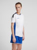 Hummel Frauentrikot S/S Hmlauthentic Poly Jersey Woman S/S in WHITE/TRUE BLUE