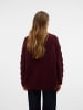 Vero Moda Strickpullover in Tawny Port