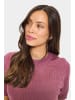SAINT TROPEZ Strickpullover MilaSZ Gerade Passform in Red Violet Melange