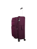 travelite Cubis 4 Rollen Trolley L 83 cm mit Dehnfalte in berry
