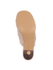 Ital-Design High-Heel Sandalette in Hellbraun