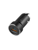 FOREVER Forever CC-06 PD QC Kfz-Ladegerät 1x USB-C 1x USB 20W schwarz