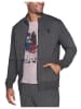 Skechers Sweatjacke Hoodless Hoodie GOwalk Everywhere Jacket in grau