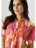 Aniston SELECTED Chiffonbluse in orange-flieder-beige-apricot-rosa