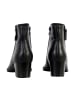 Divine Factory Alénoa Stiefeletten aus Leder mit Absatz Schwarz