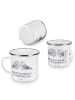 Mr. & Mrs. Panda Kaffeebecher 9. Hochzeitstag Keramikhochzeit mi... in Transparent