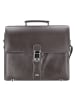 Alassio Monaco Aktentasche Leder 38 cm Laptopfach dunkelbraun-antik