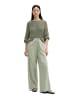 Marc O'Polo Pullover loose cropped in Grey Silk