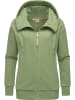 ragwear Sweatjacke Yodis Zip in Dusty Green