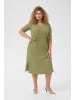 KAFFE curve Jerseykleid KCivena Regular fit in Oil Green