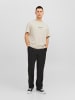 Jack & Jones 2-er Set Logo T-Shirt Kurzarm Shirt JORVESTERBRO in Schwarz-Beige