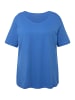 Ulla Popken Shirt in mittelblau