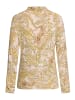 Betty Barclay Rollkragenshirt mit Stehkragen in Beige/Green
