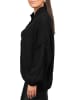Reichstadt Damen Relaxed Fit Strickjacke Oversized-Look in Black