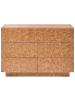 Beliani Kommode WOODEND in Braun - (W) 110 x (H) 75 x (L) 40 cm