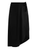 faina Damen Midirock in schwarz