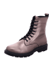 Esgano Damenschnürrstiefel kalt flach Da.- Stiefelette in  Mehrfarbig