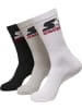 STARTER Socks in heathergrey/black/white