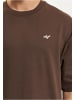 DEF DEF Herren DEF MIXED T-Shirt in choclate brown