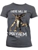Gremlins Shirt "There Will Be Mayhem Girly Tee" in Grau