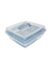 Michelino MICHELINO Kuchenbehälter Kuchen-Transportbox 35x35x10cm in Blau